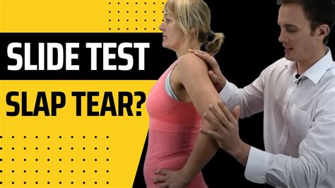 shoulder labrum tear self test|o'brien's test for slap.